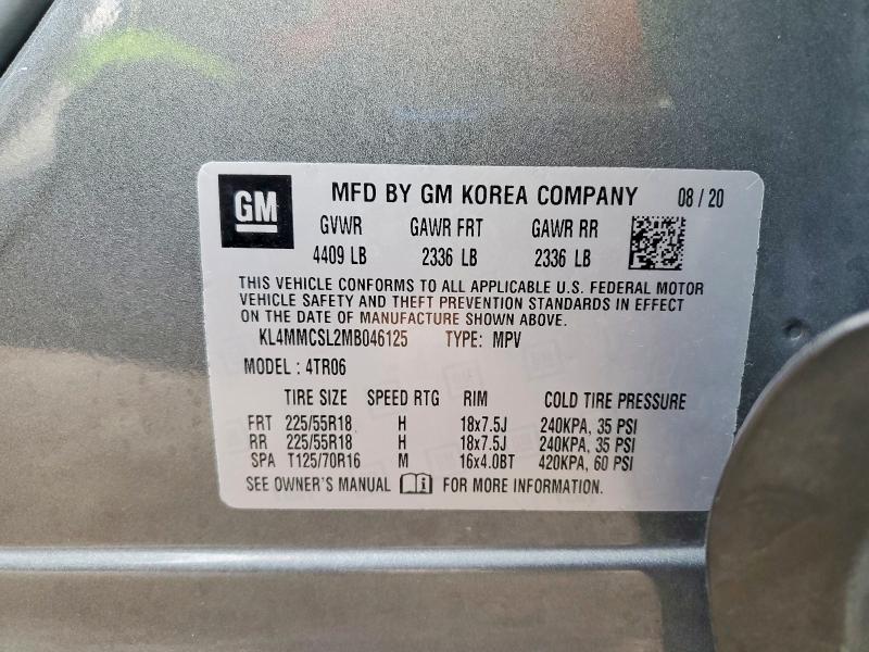 Продаж на аукціоні авто 2021 Buick Encore Gx, vin: KL4MMCSL2MB046125, номер лоту: 47128096