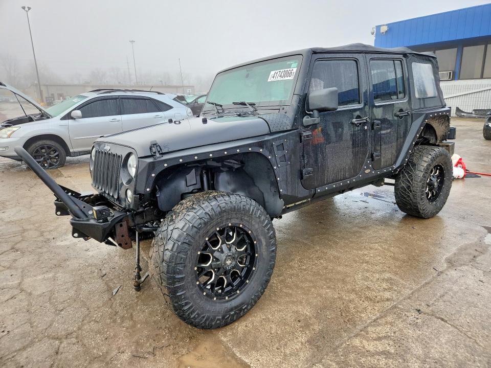 Продажа на аукционе авто 2016 Jeep Wrangler Unlimited, vin: 1C4BJWDG9GL307711, номер лота: 41743866