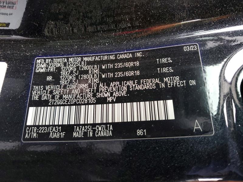 Продажа на аукционе авто 2023 Lexus Nx 350, vin: 2T2GGCEZ0PC028105, номер лота: 46898946