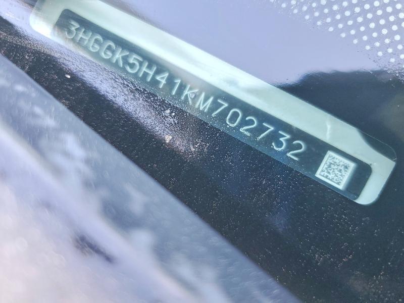 46948666 :رقم المزاد ، 3HGGK5H41KM702732 vin ، 2019 Honda Fit مزاد بيع