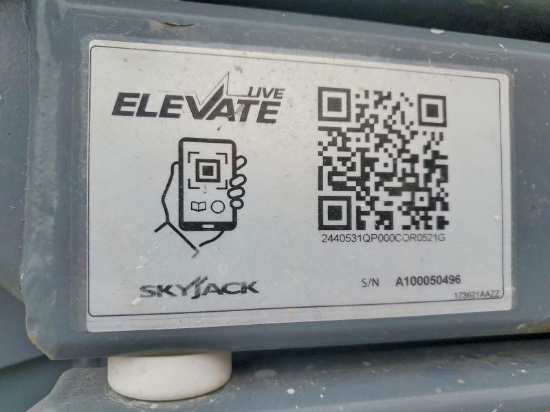 79708955 :رقم المزاد ، A100050496 vin ، 2024 Skyjack Industrial Equipment مزاد بيع