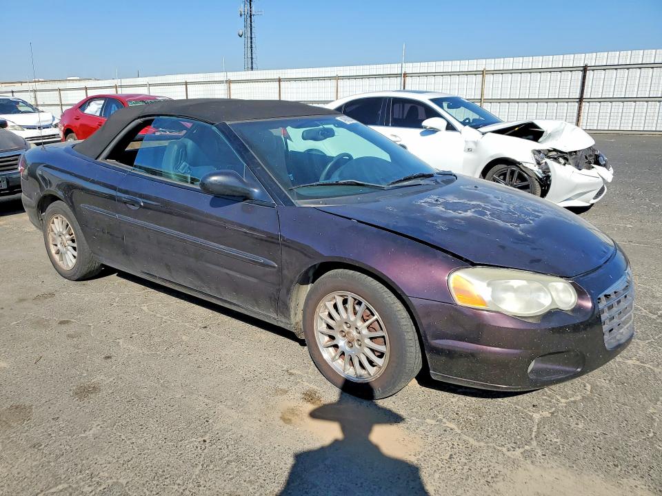 2004 Chrysler Sebring მანქანა იყიდება აუქციონზე, vin: 1C3EL55R14N413818, აუქციონის ნომერი: 46862066