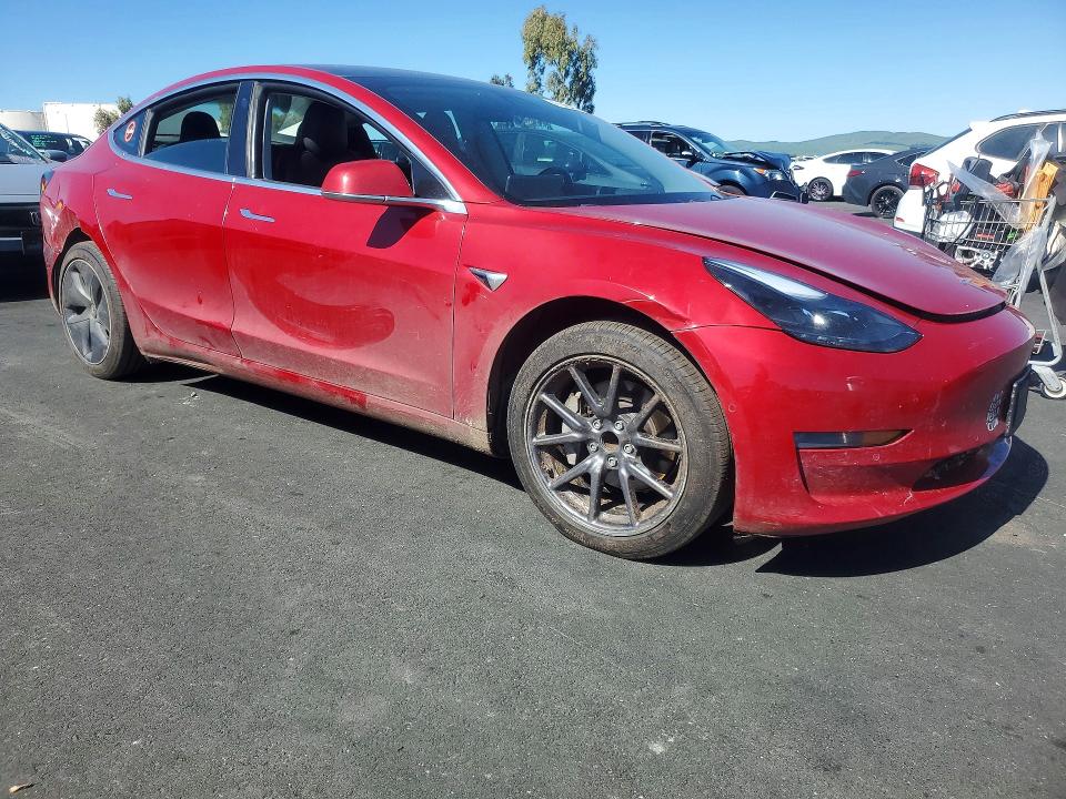 2019 Tesla Model 3 მანქანა იყიდება აუქციონზე, vin: 5YJ3E1EA9KF299076, აუქციონის ნომერი: 41648486