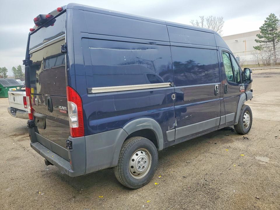 2017 Ram Promaster 2500 მანქანა იყიდება აუქციონზე, vin: 3C6TRVCG4HE521466, აუქციონის ნომერი: 79072465