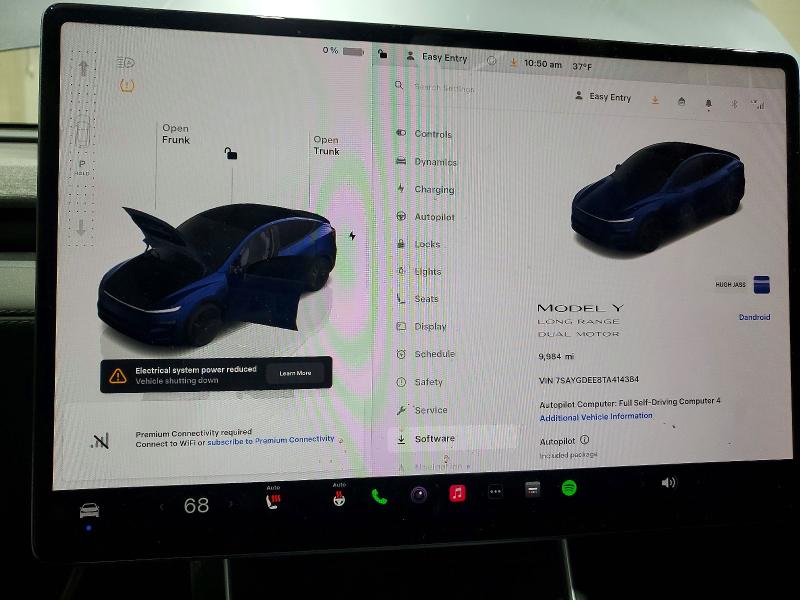 Aukcja sprzedaży 2026 Tesla Model Y, vin: 7SAYGDEE8TA414384, numer aukcji: 75962075