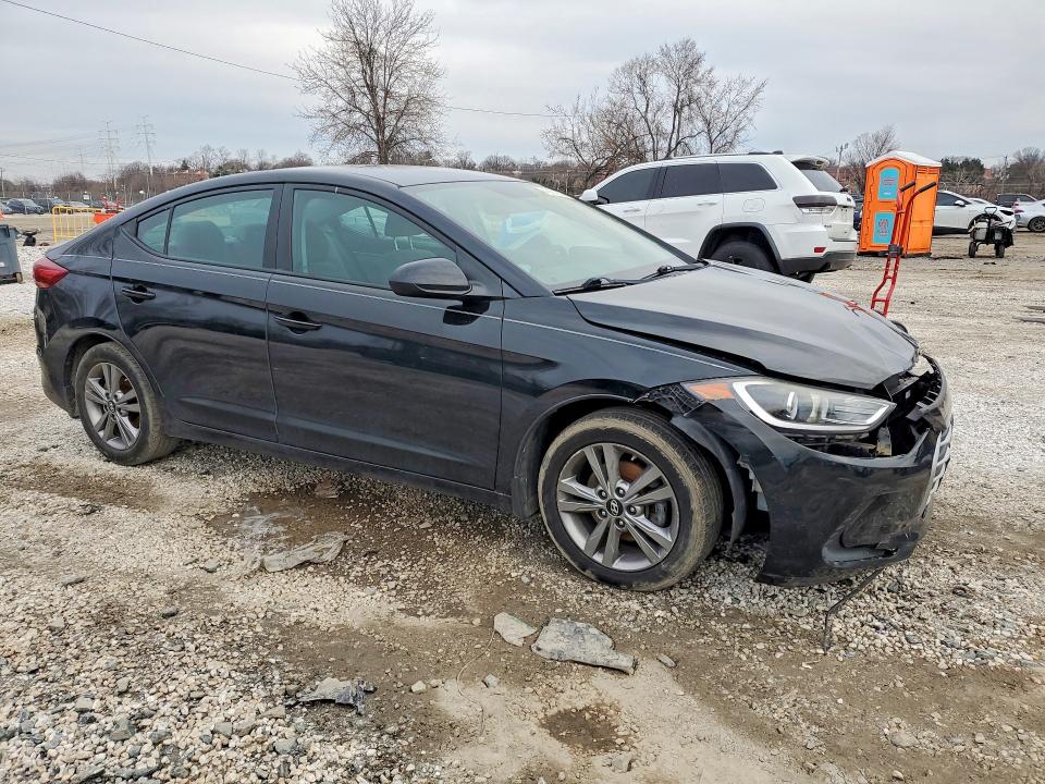 Продаж на аукціоні авто 2018 Hyundai Elantra, vin: KMHD84LF7JU572190, номер лоту: 46297256