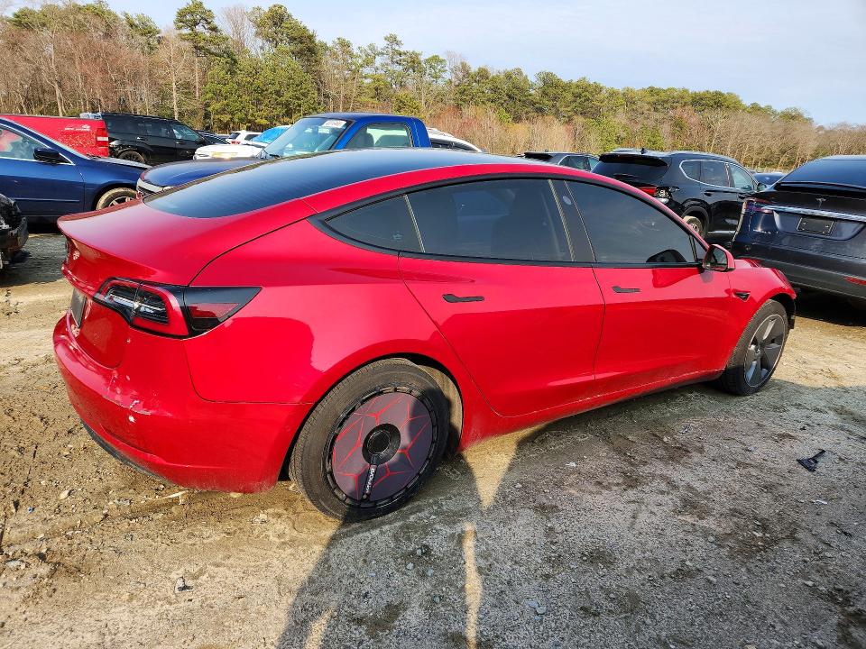 Продажа на аукционе авто 2022 Tesla Model 3, vin: 5YJ3E1EA2NF245624, номер лота: 41775236