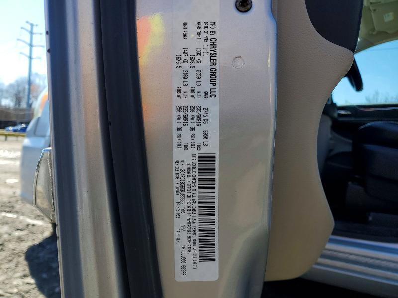42075426 :رقم المزاد ، 2C4RC1BG6CR189892 vin ، 2012 Chrysler Town & Country مزاد بيع