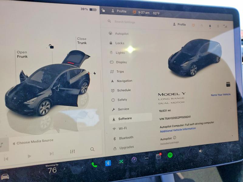 Aukcja sprzedaży 2023 Tesla Model Y, vin: 7SAYGDEE2PF939241, numer aukcji: 41772516