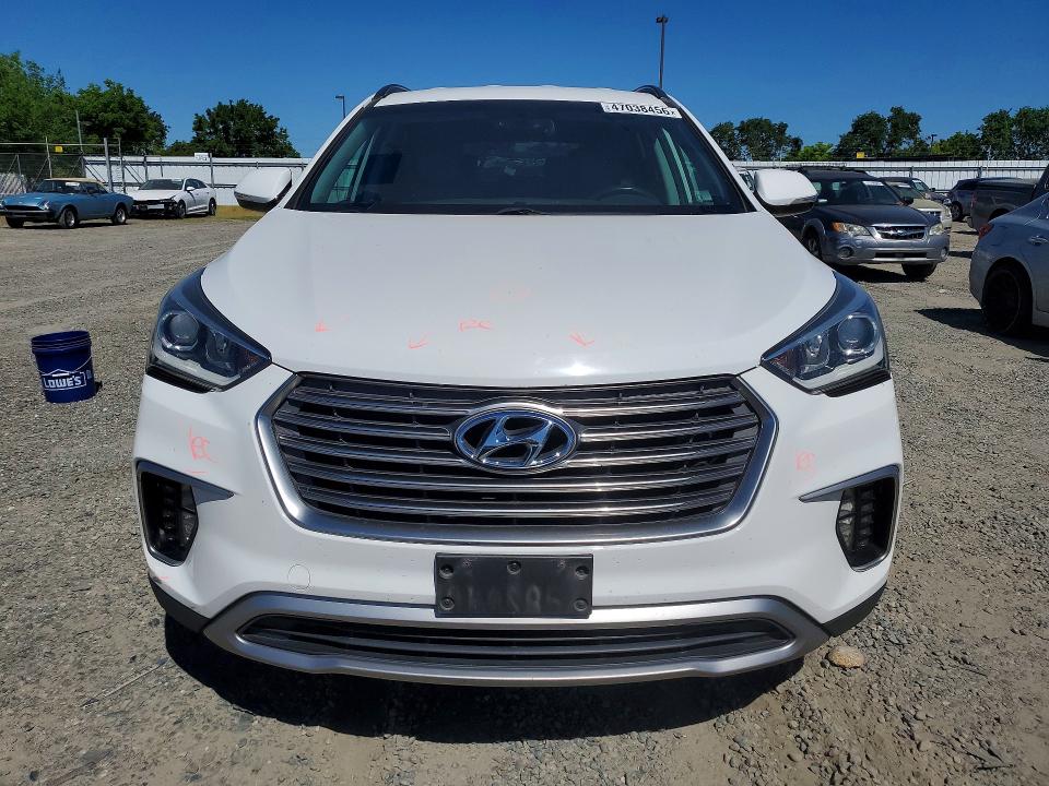 47038456 :رقم المزاد ، KM8SN4HF8JU265636 vin ، 2018 Hyundai Santa Fe مزاد بيع