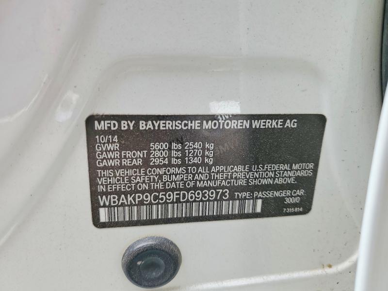 Aukcja sprzedaży 2015 Bmw 550, vin: WBAKP9C59FD693973, numer aukcji: 47418606