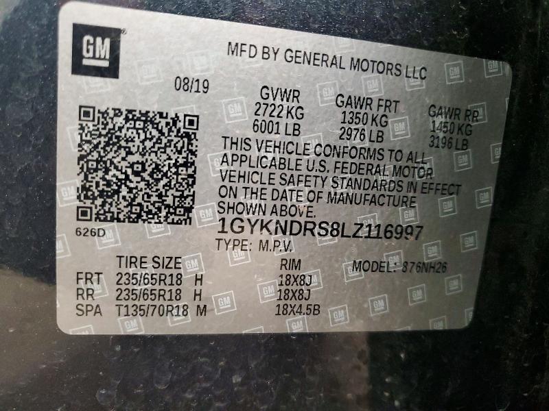 Продажа на аукционе авто 2020 Cadillac Xt5, vin: 1GYKNDRS8LZ116997, номер лота: 47748756