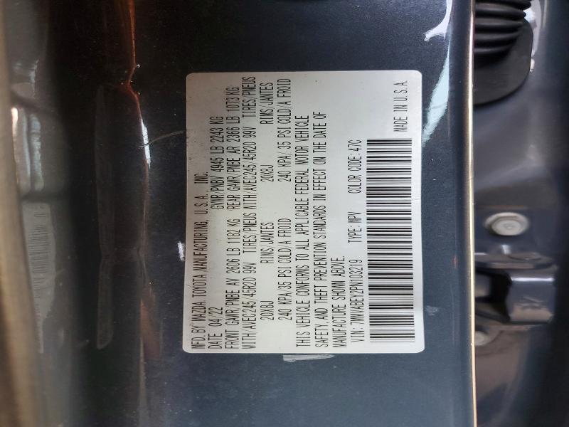 47266246 :رقم المزاد ، 7MMVABEY2PN103219 vin ، 2023 Mazda Cx-50 مزاد بيع