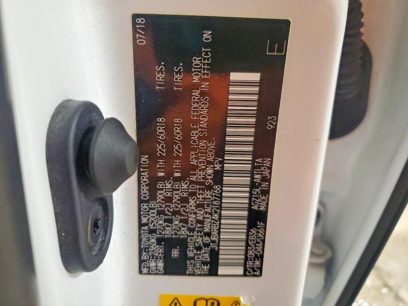 Продажа на аукционе авто 2019 Lexus Nx 300, vin: JTJBARBZ4K2187768, номер лота: 79178815