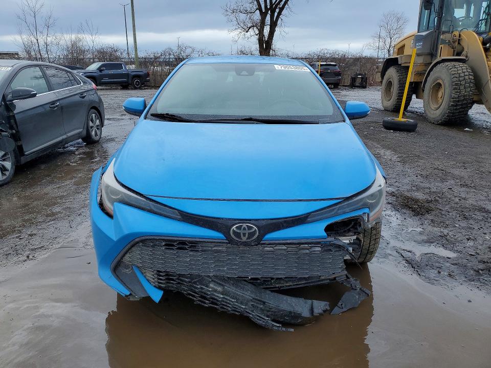 79053805 :رقم المزاد ، JTNK4RBE0K3017713 vin ، 2019 Toyota Corolla Hatchback مزاد بيع