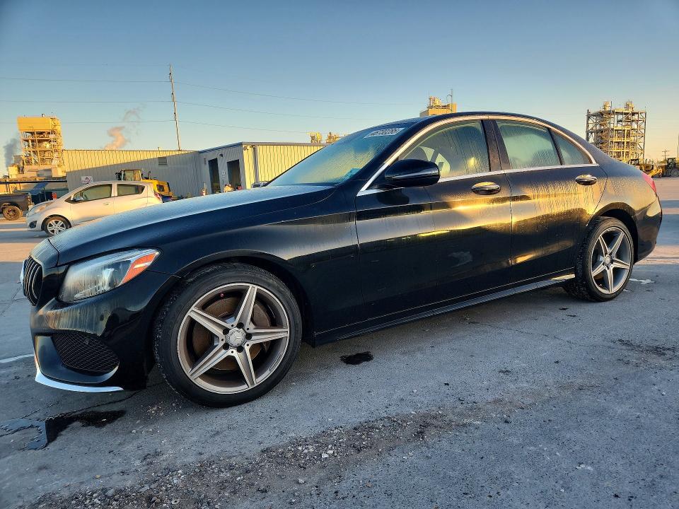 46730286 :رقم المزاد ، 55SWF4KB0HU196290 vin ، 2017 Mercedes-benz C مزاد بيع