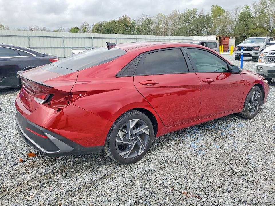 2025 Hyundai Elantra მანქანა იყიდება აუქციონზე, vin: KMHLM4DG4SU972613, აუქციონის ნომერი: 41645016