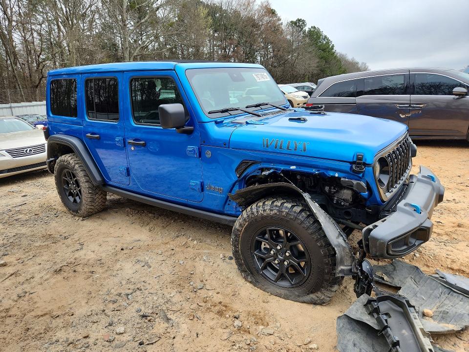 2024 Jeep Wrangler მანქანა იყიდება აუქციონზე, vin: 1C4RJXN62RW218168, აუქციონის ნომერი: 79774015
