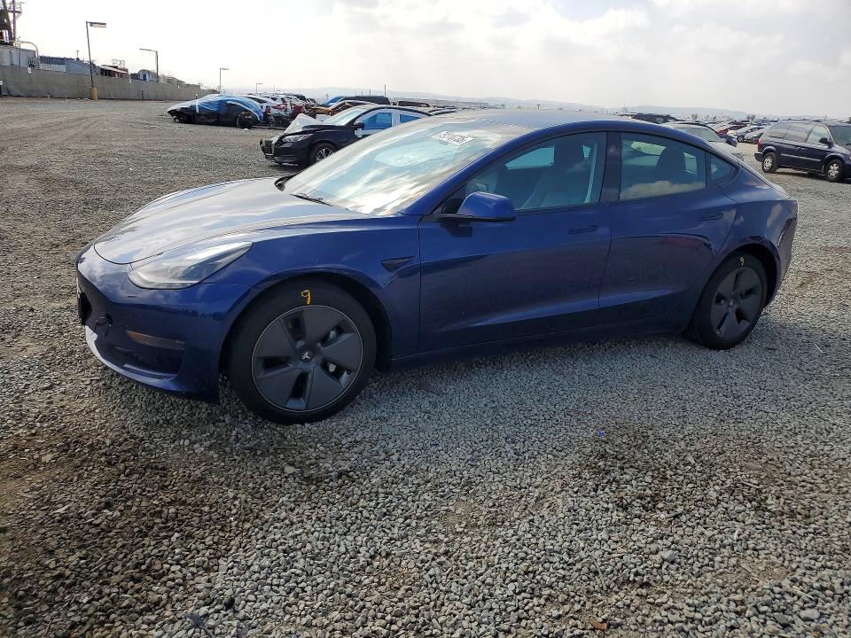Aukcja sprzedaży 2022 Tesla Model 3, vin: 5YJ3E1EAXNF360262, numer aukcji: 79318735
