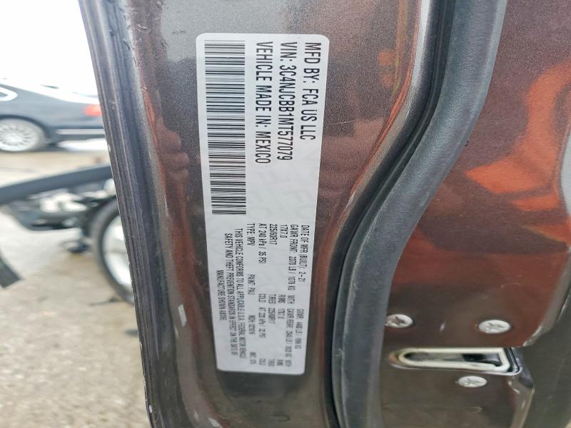 Aukcja sprzedaży 2021 Jeep Compass, vin: 3C4NJCBB1MT577079, numer aukcji: 79049235
