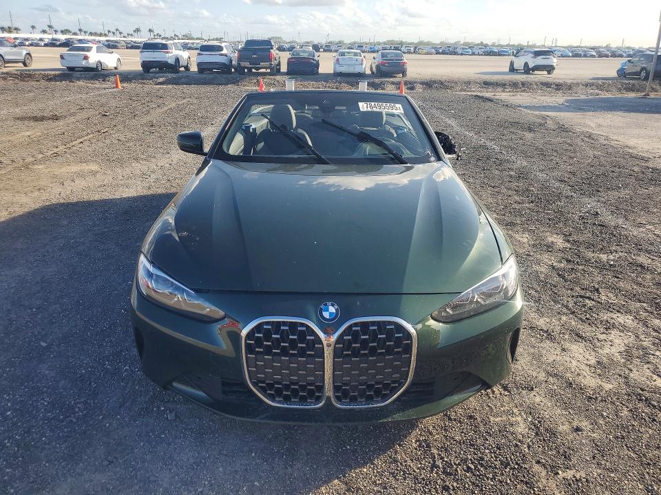 2021 Bmw 430i მანქანა იყიდება აუქციონზე, vin: WBA23AT03MCG76805, აუქციონის ნომერი: 78495595