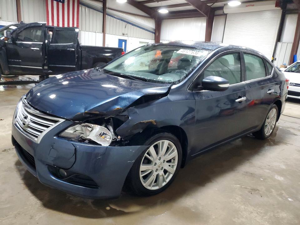 2013 Nissan Sentra მანქანა იყიდება აუქციონზე, vin: 3N1AB7AP3DL757070, აუქციონის ნომერი: 46127636
