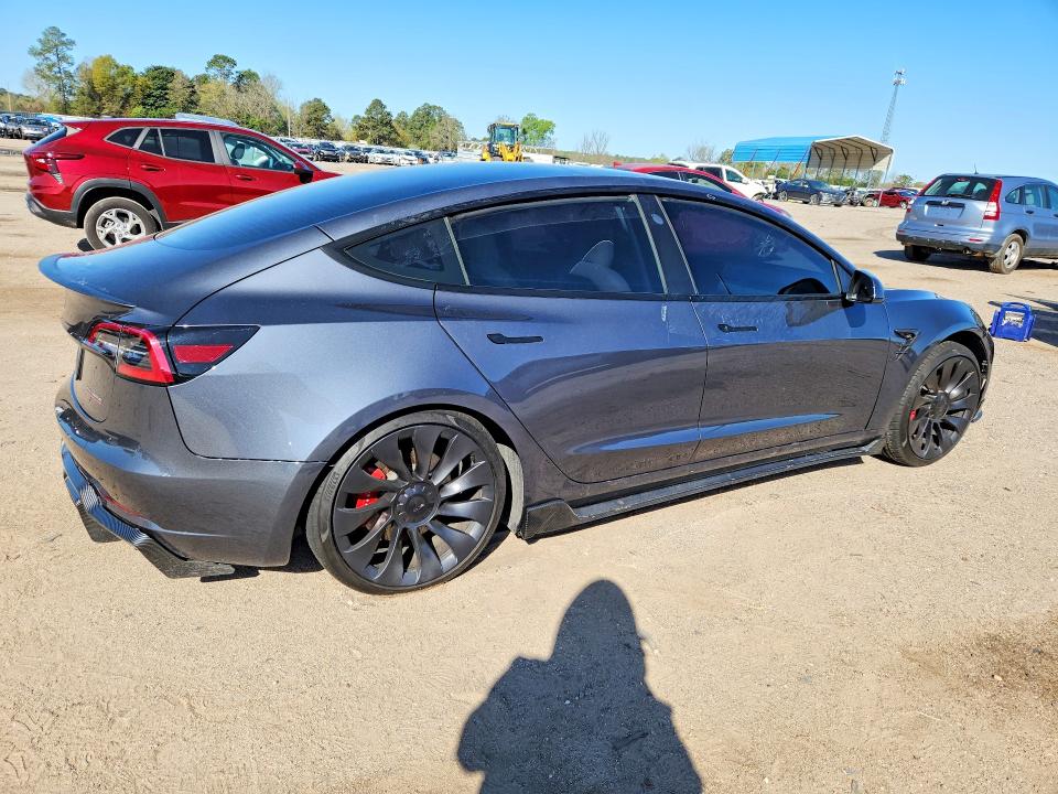 2023 Tesla Model 3 მანქანა იყიდება აუქციონზე, vin: 5YJ3E1EC4PF398901, აუქციონის ნომერი: 45776786