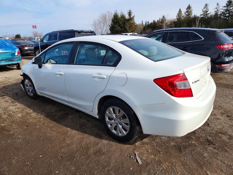 46719526 :رقم المزاد ، 2HGFB2F48CH045084 vin ، 2012 Honda Civic Lx 4dr مزاد بيع