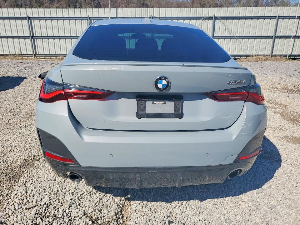 Продаж на аукціоні авто 2022 Bmw 430i, vin: WBA63AV0XNFM41622, номер лоту: 45747786