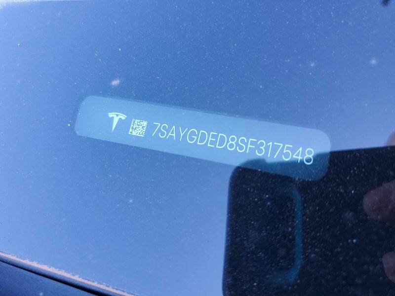 Aukcja sprzedaży 2025 Tesla Model Y, vin: 7SAYGDED8SF317548, numer aukcji: 41762186