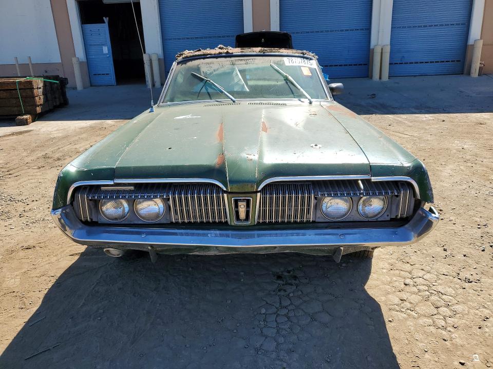 78757875 :رقم المزاد ، 8R91J503043 vin ، 1968 Mercury Cougar مزاد بيع