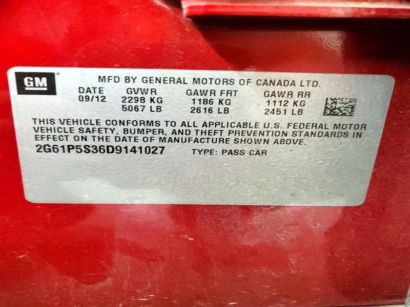 Продажа на аукционе авто 2013 Cadillac Xts, vin: 2G61P5S36D9141027, номер лота: 48110596