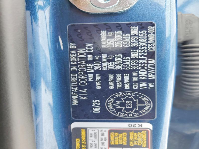 47055646 :رقم المزاد ، KNDCS3LF2S5308155 vin ، 2025 Kia Niro Plug-in Hybrid مزاد بيع