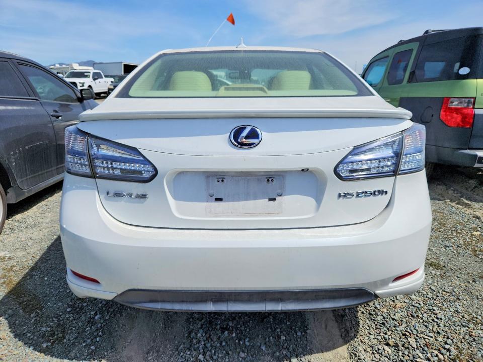 Продаж на аукціоні авто 2010 Lexus Hs 250h, vin: JTHBB1BA8A2021794, номер лоту: 45864916