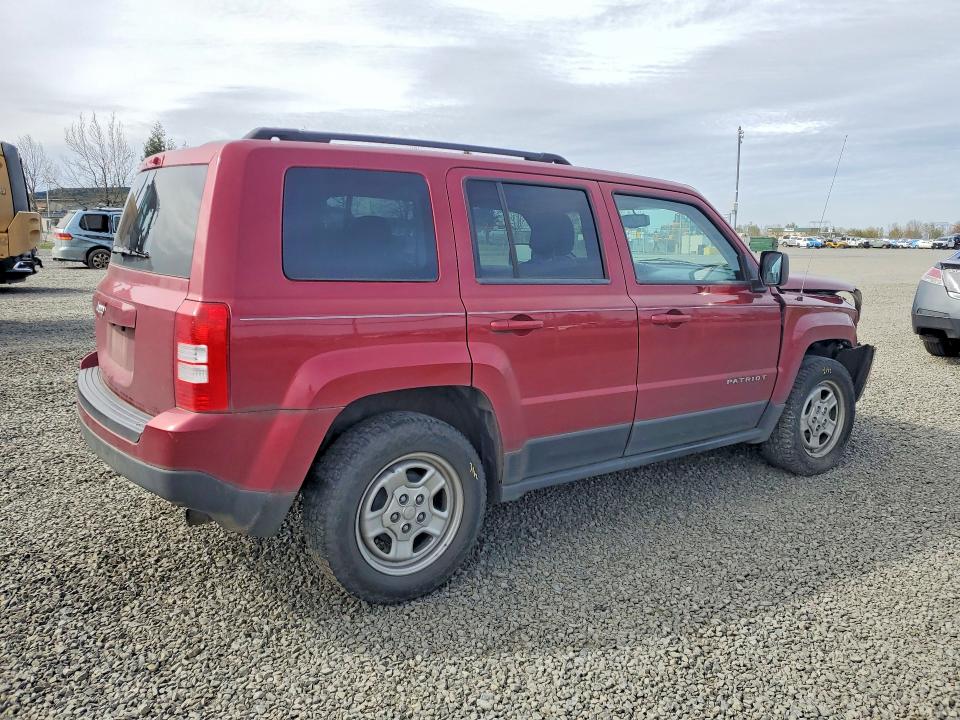 2016 Jeep Patriot მანქანა იყიდება აუქციონზე, vin: 1C4NJPBA9GD813843, აუქციონის ნომერი: 47473106