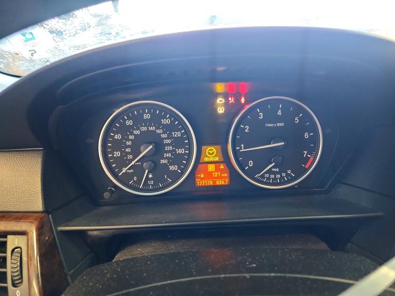 2009 Bmw 528 მანქანა იყიდება აუქციონზე, vin: WBANU535X9C121299, აუქციონის ნომერი: 45556126