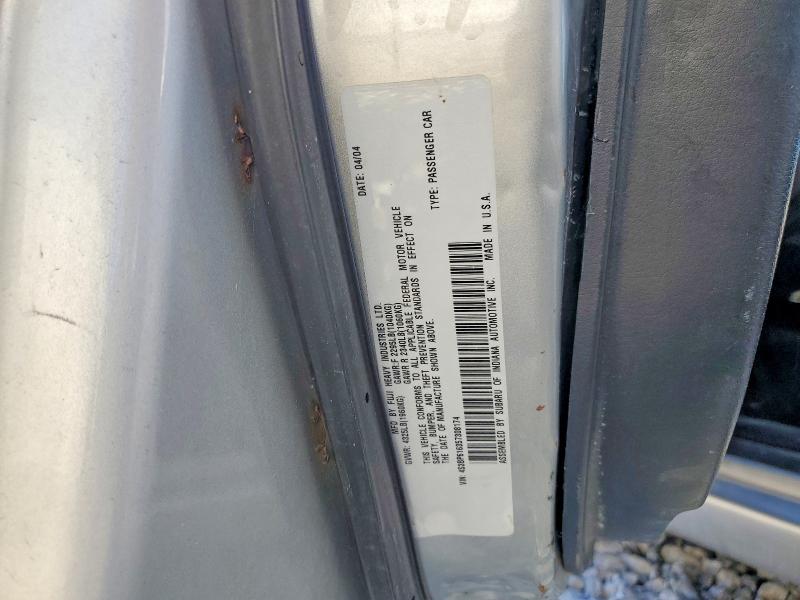 45827026 :رقم المزاد ، 4S3BP616357308174 vin ، 2005 Subaru Legacy مزاد بيع