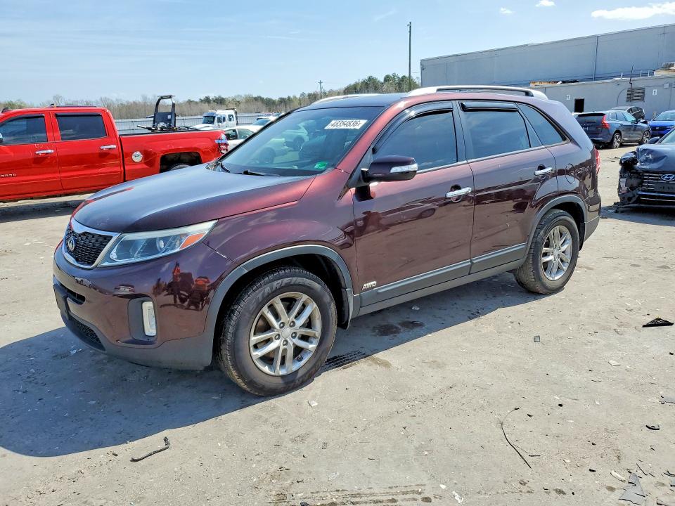 2015 Kia Sorento მანქანა იყიდება აუქციონზე, vin: 5XYKTDA6XFG636762, აუქციონის ნომერი: 48354836
