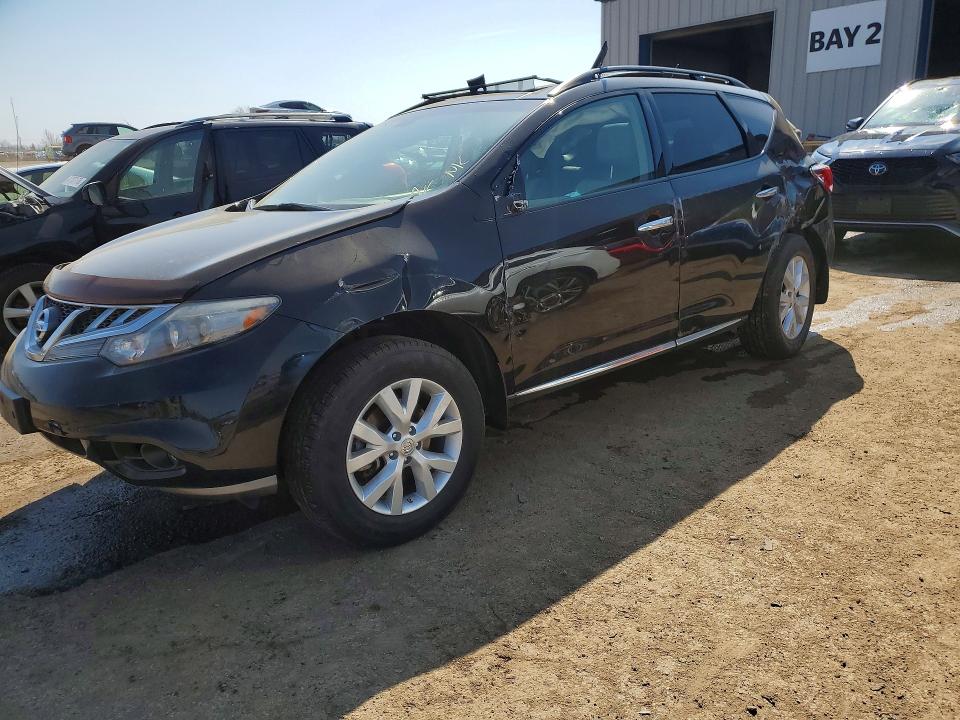 2012 Nissan Murano მანქანა იყიდება აუქციონზე, vin: JN8AZ1MW2CW203704, აუქციონის ნომერი: 47620986