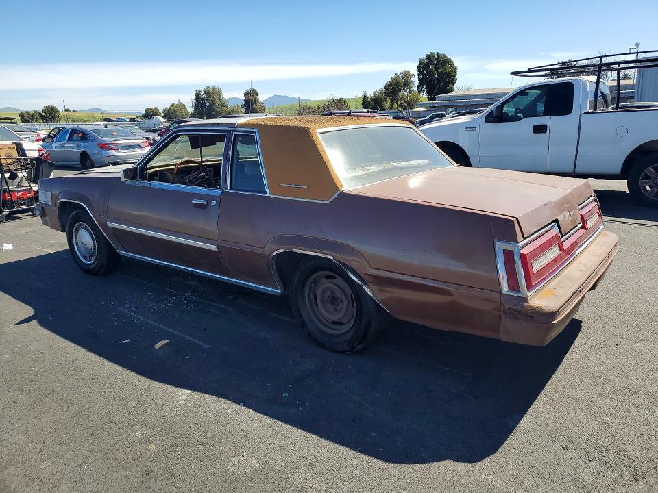 45991496 :رقم المزاد ، 0G87D186466 vin ، 1980 Ford Thunderbird مزاد بيع