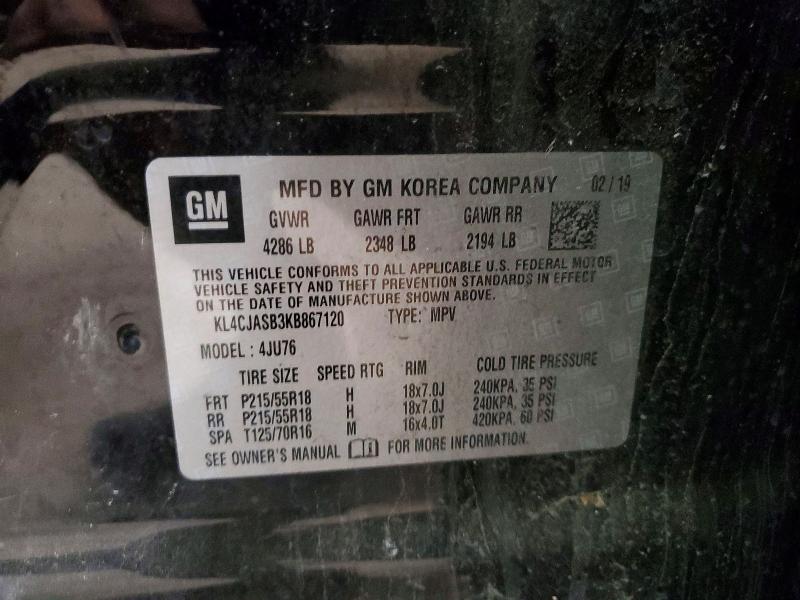 Продаж на аукціоні авто 2019 Buick Encore, vin: KL4CJASB3KB867120, номер лоту: 79490615
