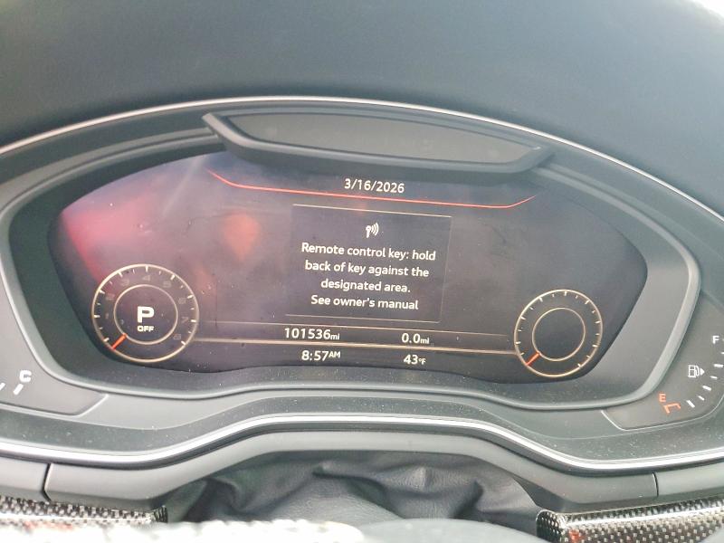 Aukcja sprzedaży 2018 Audi S5, vin: WAUC4CF52JA117965, numer aukcji: 86247805