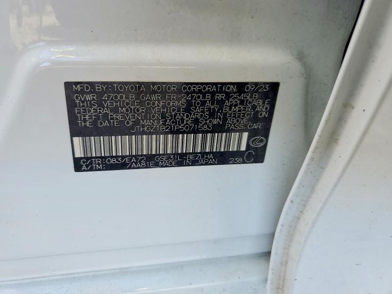 Продажа на аукционе авто 2023 Lexus Is 350, vin: JTHGZ1B21P5071583, номер лота: 79588215