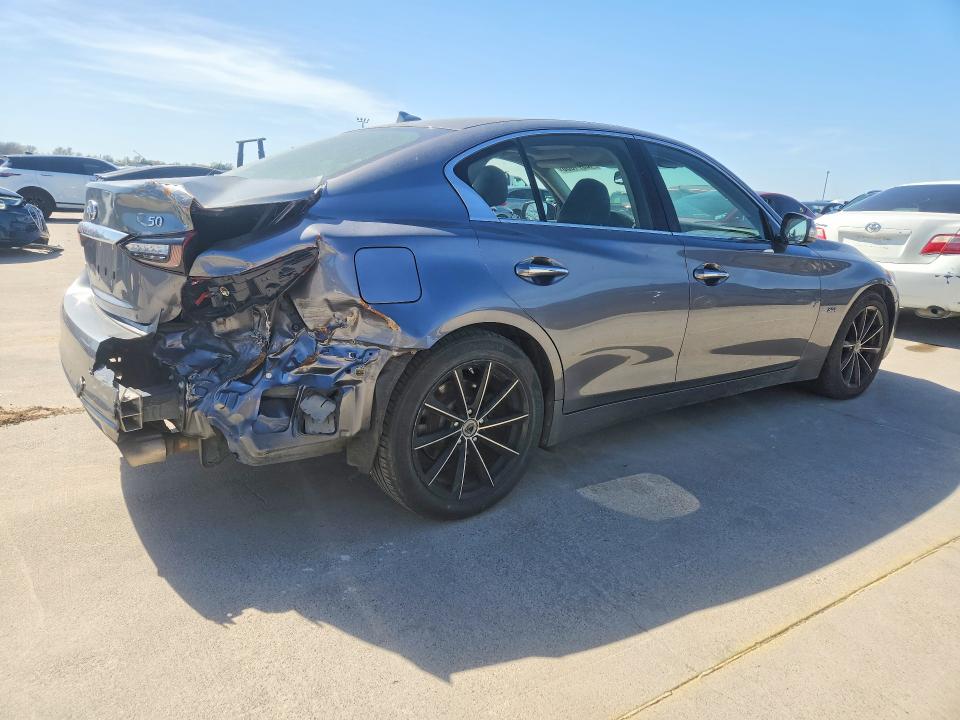 45971806 :رقم المزاد ، JN1EV7AR3JM445035 vin ، 2018 Infiniti Q50 مزاد بيع