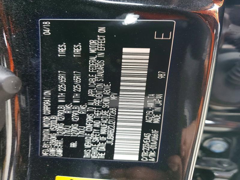 Aukcja sprzedaży 2018 Lexus Nx 300, vin: JTJBARBZ2J2177268, numer aukcji: 77305025