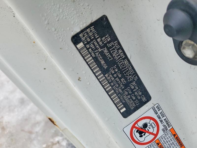 78714865 :رقم المزاد ، JF1ZNAA10D2713549 vin ، 2013 Toyota Scion Fr-s مزاد بيع