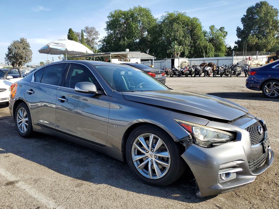 2015 Infiniti Q50 მანქანა იყიდება აუქციონზე, vin: JN1BV7APXFM339786, აუქციონის ნომერი: 46086626