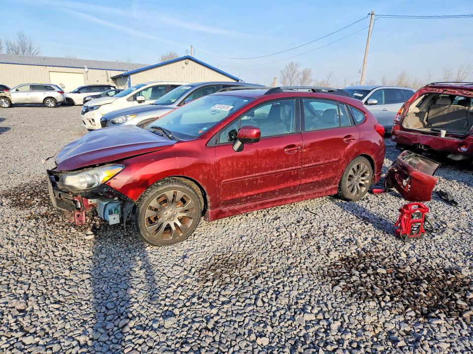 2012 Subaru Impreza მანქანა იყიდება აუქციონზე, vin: JF1GPAU67CH205924, აუქციონის ნომერი: 47410976