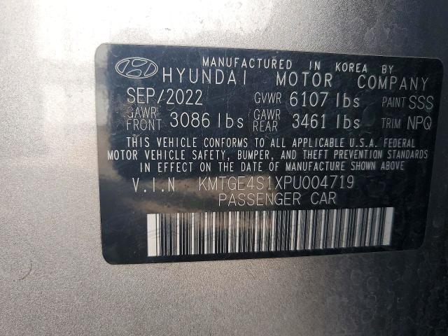 Продаж на аукціоні авто 2023 Genesis G80, vin: KMTGE4S1XPU004719, номер лоту: 77791675