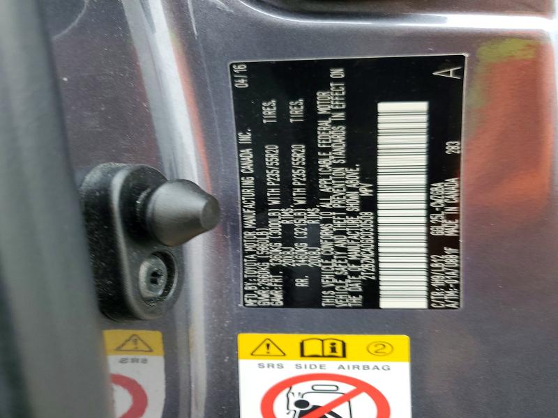 45638036 :رقم المزاد ، 2T2BZMCA0GC030508 vin ، 2016 Lexus Rx مزاد بيع